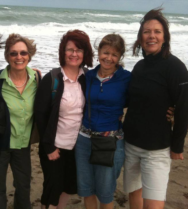 the coaches of gift family services, Gayle Swift, Sally Ankerfelt, Joann DiStefano and Susan David