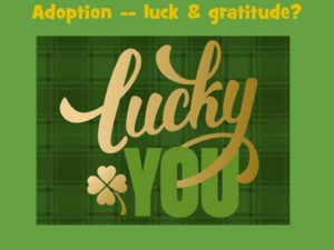 luck & gratitude