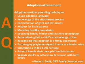 Adoptive families real factor AQ