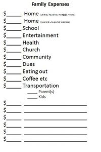 Actions, Words and Family Values: Disconnected or Aligned?-familyexpenses