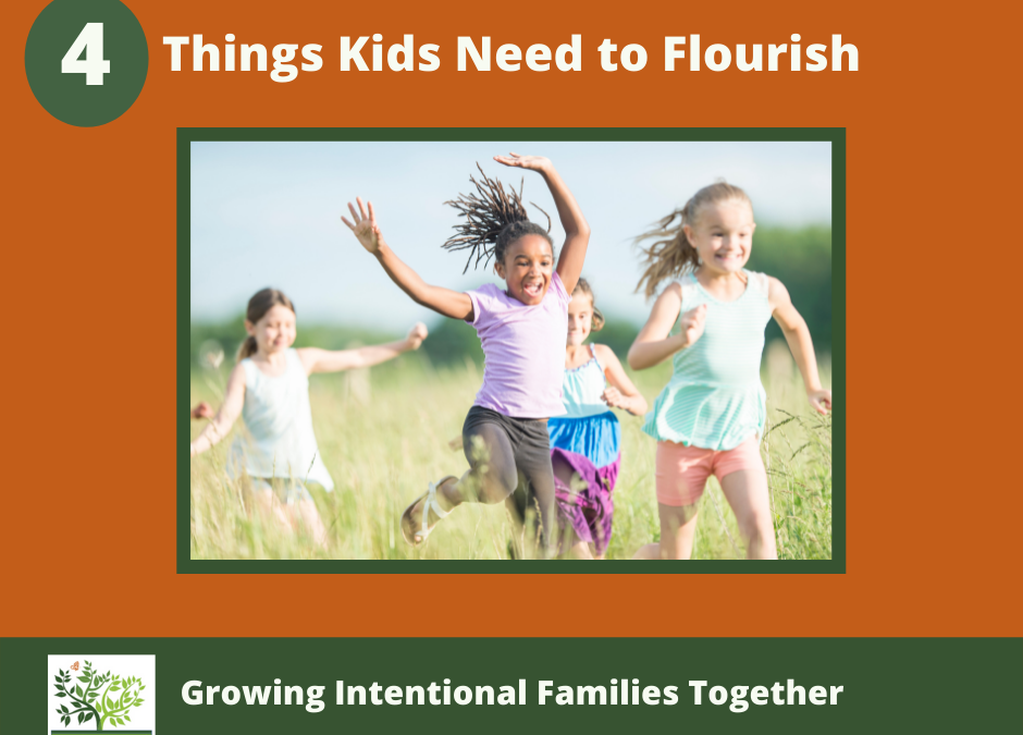 4 Things Kids Need to Flourish