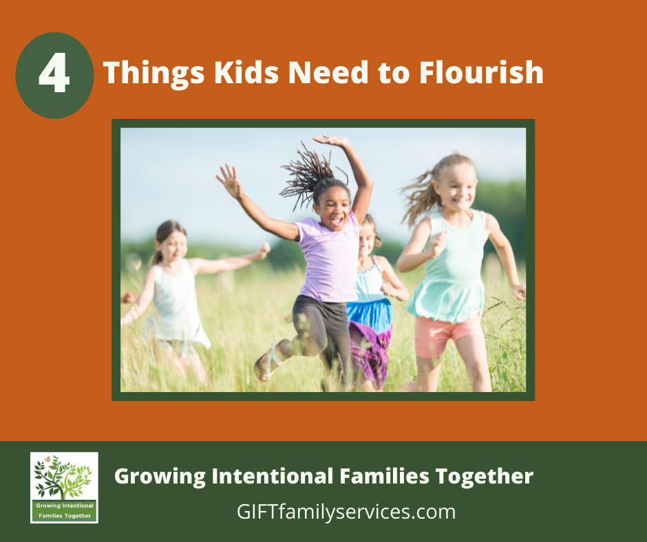 Children joyfully running outdoors, symbolizing growth and flourishing.
