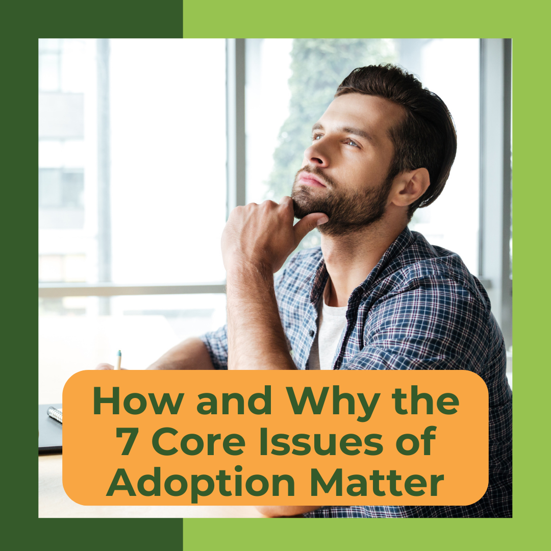 How and Why the 7 core Issues of Adoption Matter