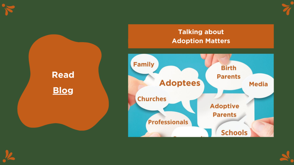 Talking About Adoption Matters