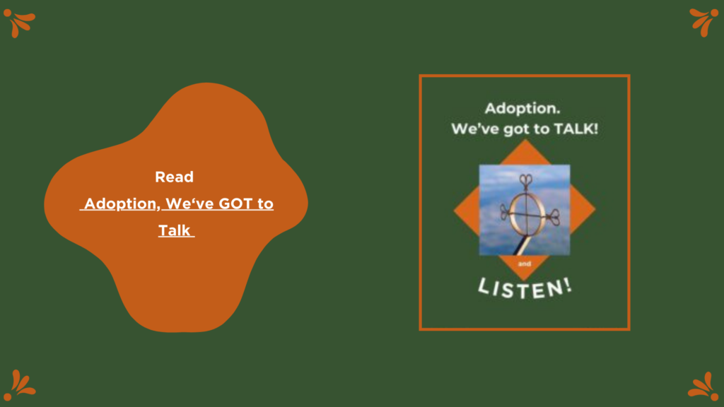 Adoption, Weve Got to Talk