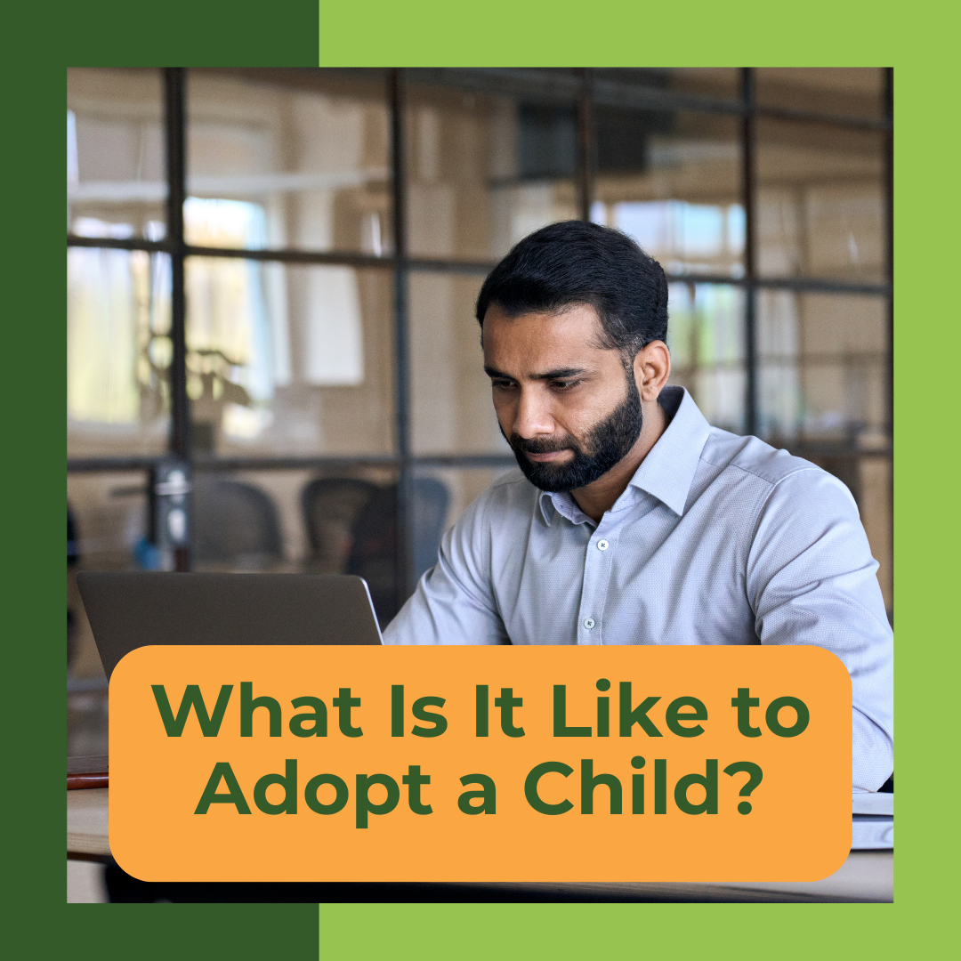 Person thinking at a laptop